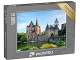 Puzzle 1000 Teile XXL „Malerisches Schloss Satzvey, Deutschland“