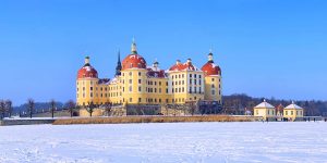 Schloss Moritzburg im Winter
