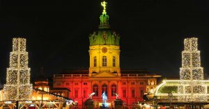 Weihnachten vor Schloss Charlottenburg