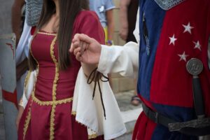 Mittelalterliches Paar