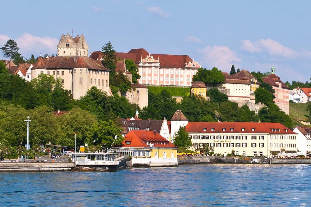 Meersburg am Bodensee - Schlösser und Burgen in Europa