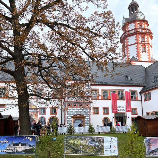 Weihnachtsmarkt Schloss Ehrenstein in Thüringen