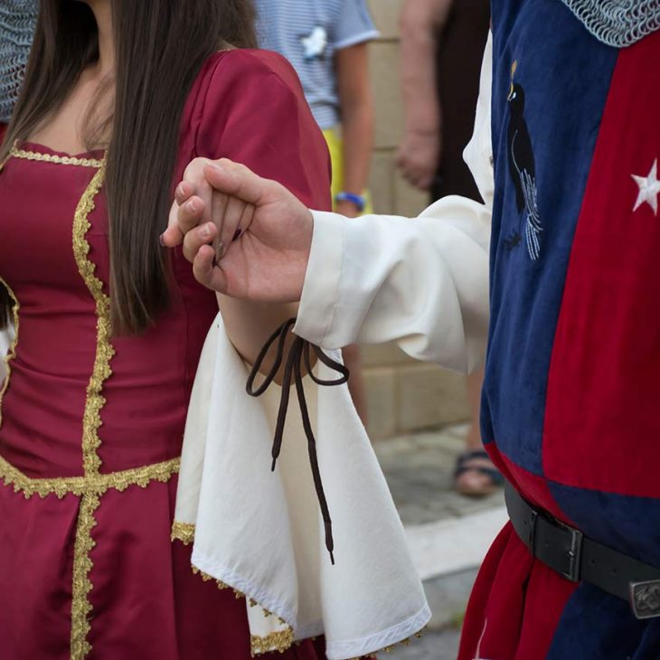 Mittelalter auf dem Weihnachtsmarkt in Bochum