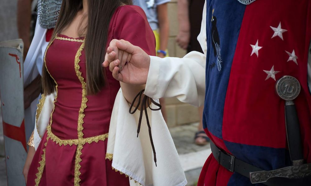 Mittelalterliches Paar