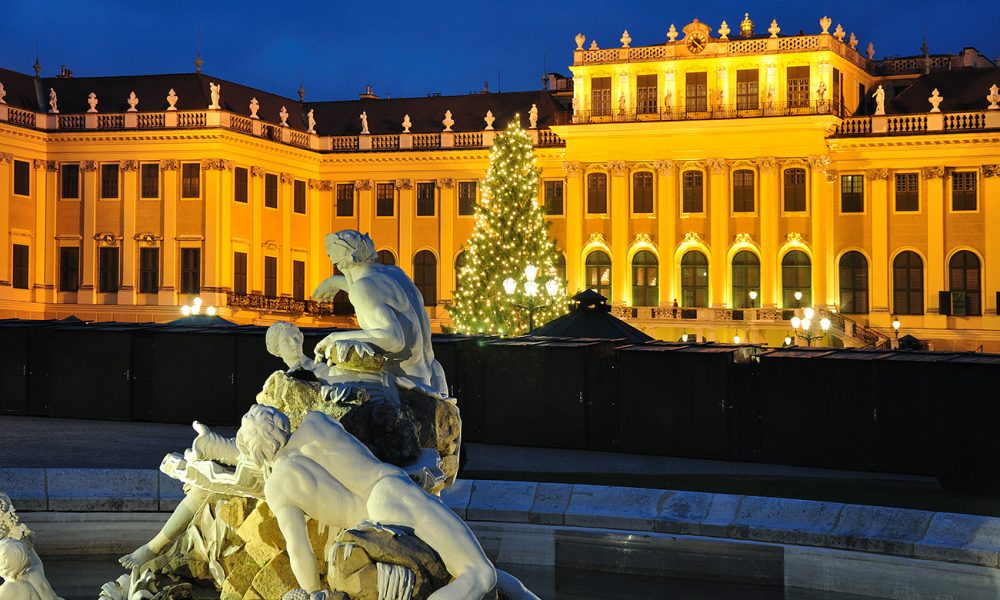 weihnachten schloss schoenbrunn wien