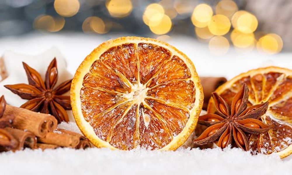 weihnachten schnee gewürze