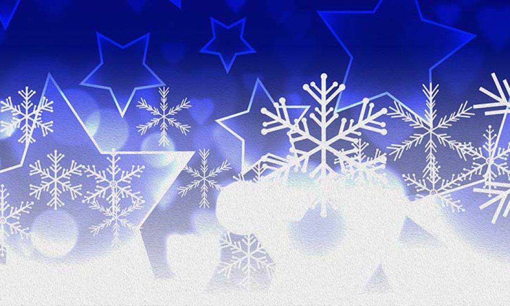 Schneekristalle weihnachten