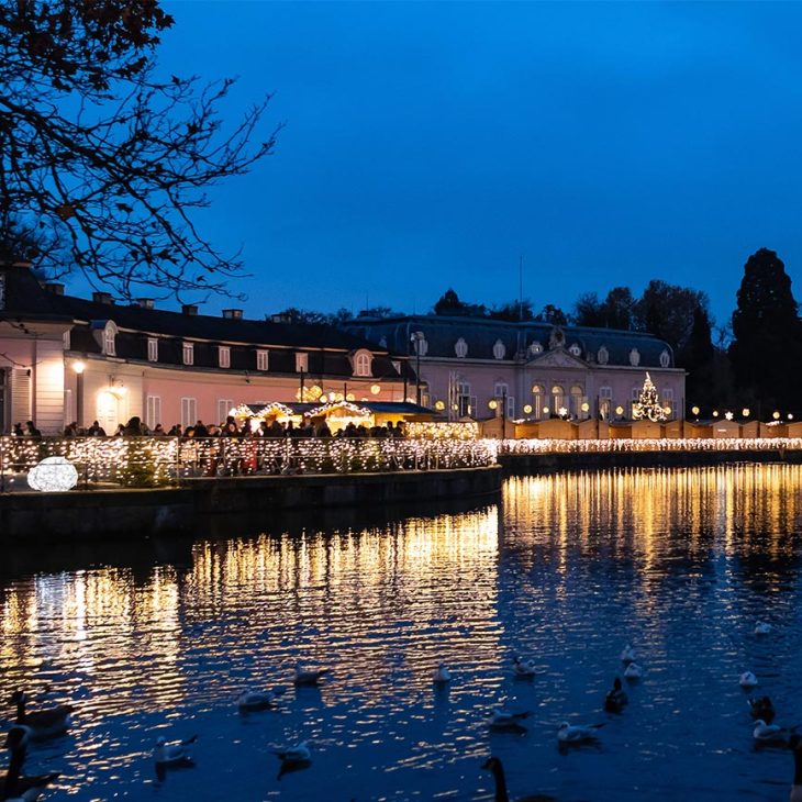 Weihnachtsmarkt Schloss Benrath in Düsseldorf