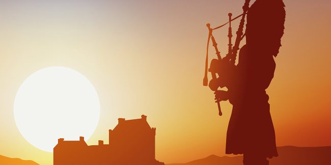 Winterliche Burglegenden: Sagen und Weihnachtsgeschichten von schottischen Burgen