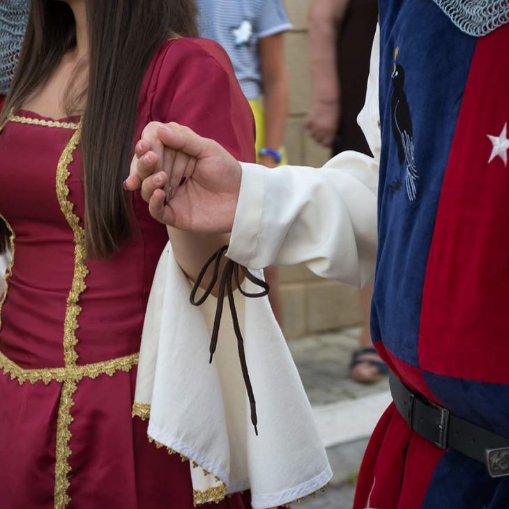 Mittelalter auf dem Weihnachtsmarkt in Bochum
