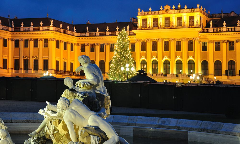 weihnachten schloss schoenbrunn wien