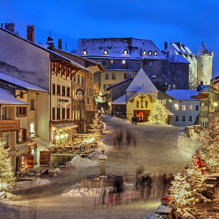 Weihnachten in Gruyères