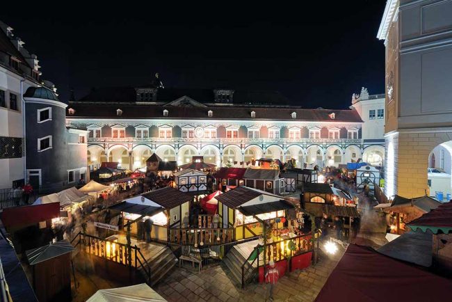 Weihnachtsmärkte auf Burgen und Schlössern in Deutschland