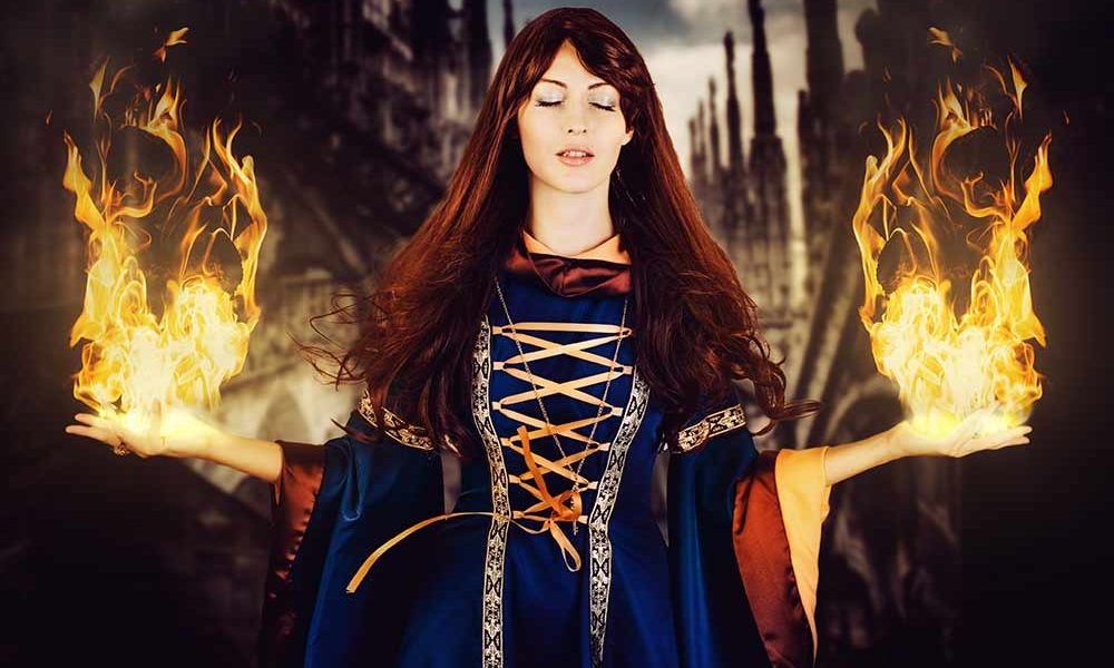 Frau feuer