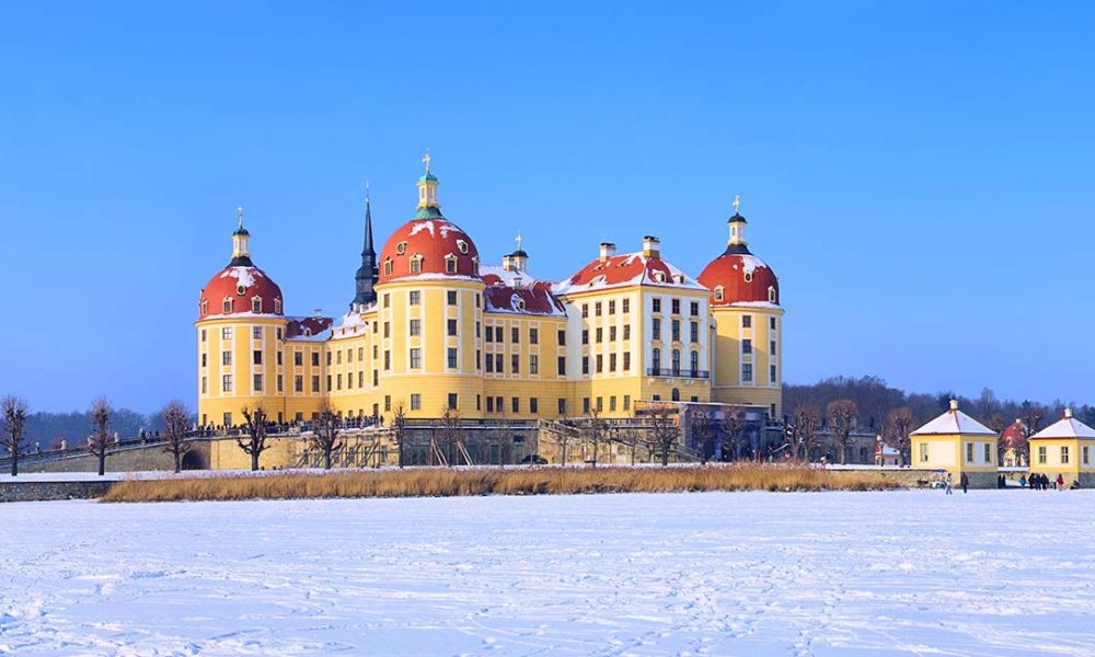 Schloss Moritzburg im Winter